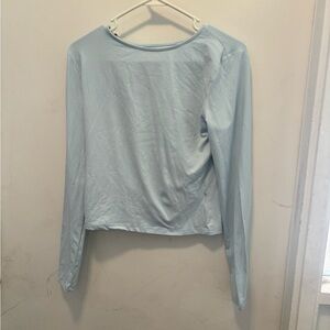 Light Blue Long Sleeve Women's‎ Top